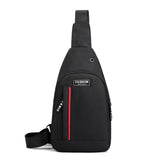 Crossbody-borsttas voor heren - Schouderriem Borsttas Messenger Travel Purse