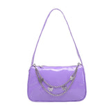 Dames luxe designer handtas - retro dames schoudertas baguette tas nylon portemonnee
