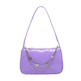 Dames luxe designer handtas - retro dames schoudertas baguette tas nylon portemonnee