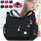 Crossbody schoudertas voor dames - Messenger reishandtas waterdicht nylon