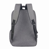 Zakelijke rugzak voor heren - USB-oplaadontwerp Nylon reistas voor laptops