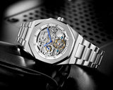 Mechanische Edelstahl-Luxusuhr Mode für Herren - Business-Armbanduhr