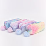 Creative Rainbow Gradient Color Pencil Case - School Pen Holder Case Pouch for Girls Students