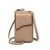 Dames Kleine Crossbody Schoudertas / Portemonnee - Mini Zadeltas Portemonnee Dames Clutch Portemonnee