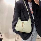 Designer onderarm handtas - PU lederen portemonnee schoudertas Satchel voor dames