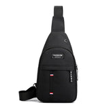 Crossbody-borsttas voor heren - Schouderriem Borsttas Messenger Travel Purse