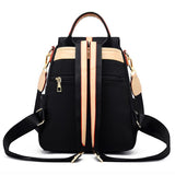 Sac à Dos Oxford Imperméable pour Femme - Sac à Dos à Bandoulière en Tissu pour Filles