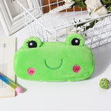 Cartoon Animals Plush Pencil Case - Kawaii Pouch Bag Case School and Office Supplies
