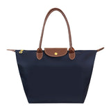 Sac à main fourre-tout en nylon imperméable - Sac à aisselles tendance pour femme Oxford Beach Shopping