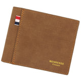 Vintage Denim Billfold Portemonnee voor Heren - Luxe Slanke Geld Creditcard Clip Houder Portemonnee