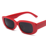 Trendy vierkante zonnebril voor dames - Retro reisbrillen Fashion Shades Anti-UV-brillen