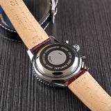 Automatisch mechanisch horloge voor heren - Multifunctioneel waterdicht polshorloge met zes naalden en kalender