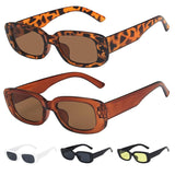 Trendy vierkante zonnebril voor dames - Retro reisbrillen Fashion Shades Anti-UV-brillen