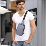 Sling-Brusttasche für Herren – Cross-Body-Schulter-Messenger-Handtasche Sacoche Sac A Main