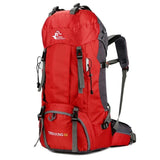 60L Outdoor Trekking Rugzak - Camping Wandelen Klimtas Waterdichte Bergbeklimmersrugzak