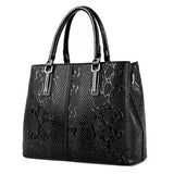 Luxe leren draagtas - Designer handtas schoudertas met grote capaciteit voor dames