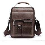 Large Capacity Crossbody Bag For Men - Shoulder Messenger Handbag Artificial Leather