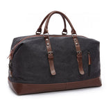 Reistas met grote capaciteit - Overnachtingsbagage Canvas snijbestendige handtas Unisex