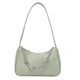 Dames luxe designer handtas - retro dames schoudertas baguette tas nylon portemonnee