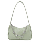 Dames luxe designer handtas - retro dames schoudertas baguette tas nylon portemonnee