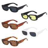 Trendy vierkante zonnebril voor dames - Retro reisbrillen Fashion Shades Anti-UV-brillen