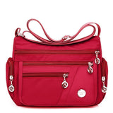 Crossbody schoudertas voor dames - Messenger reishandtas waterdicht nylon