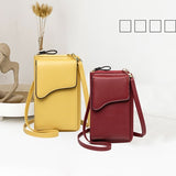 Dames Kleine Crossbody Schoudertas / Portemonnee - Mini Zadeltas Portemonnee Dames Clutch Portemonnee