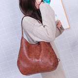 Vintage Handtas Voor Dames - Designer Luxe Schouder Handtas Vrouwelijke Top-handvat Mode