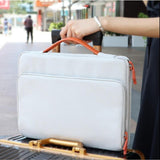 Laptophoes voor 14,1-15,4 inch notebooks - waterdichte schoudertas, draagtas, draagtas,