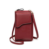 Dames Kleine Crossbody Schoudertas / Portemonnee - Mini Zadeltas Portemonnee Dames Clutch Portemonnee