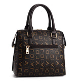 Zachte PU-lederen schoudertas voor dames - handtas luxe crossbody portemonnee Fashion Tote