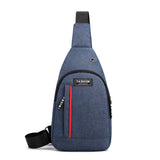 Crossbody-borsttas voor heren - Schouderriem Borsttas Messenger Travel Purse