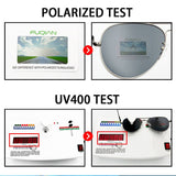 Classic Pilot Polarized Sunglasses - Metal Aviator Glasses UV400 Driving Goggles
