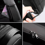 Multifunctionele crossbody-schoudertas voor heren - Krasbestendige waterdichte Messenger-borsttas