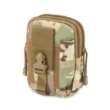 Militair tactisch heuptasje voor heren - Riemzakje Kleine zak Running Travel Camping Bag Sneeuw