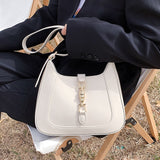 Designer onderarm handtas - PU lederen portemonnee schoudertas Satchel voor dames