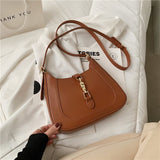 Designer onderarm handtas - PU lederen portemonnee schoudertas Satchel voor dames