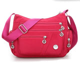 Multifunctional Crossbody Shoulder Bag For Women - Waterproof Messenger Handbag Oxford Nylon