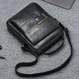 Large Capacity Crossbody Bag For Men - Shoulder Messenger Handbag Artificial Leather