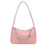Dames luxe designer handtas - retro dames schoudertas baguette tas nylon portemonnee