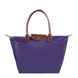 Sac à main fourre-tout en nylon imperméable - Sac à aisselles tendance pour femme Oxford Beach Shopping