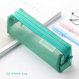 Trousse à crayons transparente - Pochette grande capacité pour adolescents garçons filles
