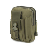 Militair tactisch heuptasje voor heren - Riemzakje Kleine zak Running Travel Camping Bag Sneeuw