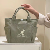 Casual canvas tas voor dames - veelzijdige tote crossbody schouderhandtas
