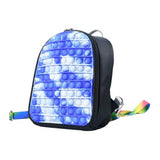 Mini-Pop-It-Rucksack für Kinder – Stressabbau, weiches Spielzeug, matschige Bubble Fidget Bag