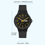 Minimal Wristwatch for Women - Calendar Watch Waterproof Luminous Clock Ladies