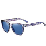 Lunettes de soleil polarisées pour femmes - Lunettes miroir UV400 Square Frames Shades Eyewear