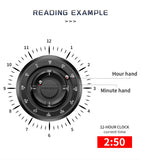 FOXBOX Watch for Men - Floating Magnetic Pointer Free Ball Bearing Wristwatch