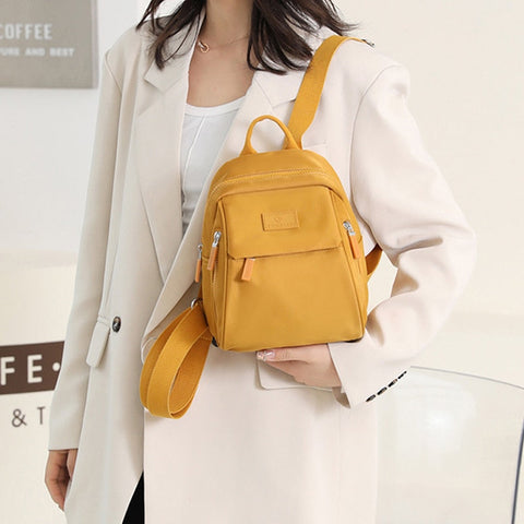 best lightweight mini backpack Multi-pocketed Mini Backpack for Women