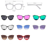 Fashion Cateye Sunglasses for Women - Vintage Eyewear Glasses UV400
